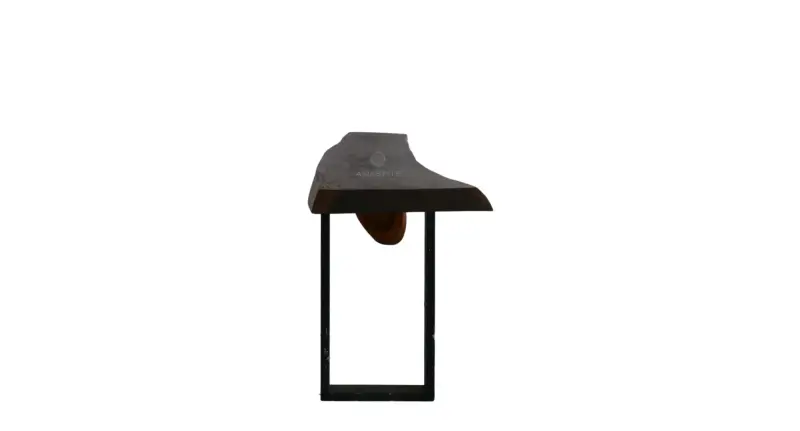 Product image 3 of the product “Unique Suar Wood Bar Table with Natural Root Base ”